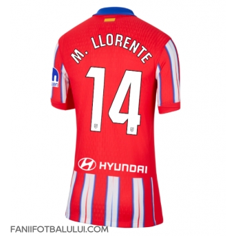 Atletico Madrid Marcos Llorente #14 Tricou Fotbal Replică 2024-25 Femei Acasa